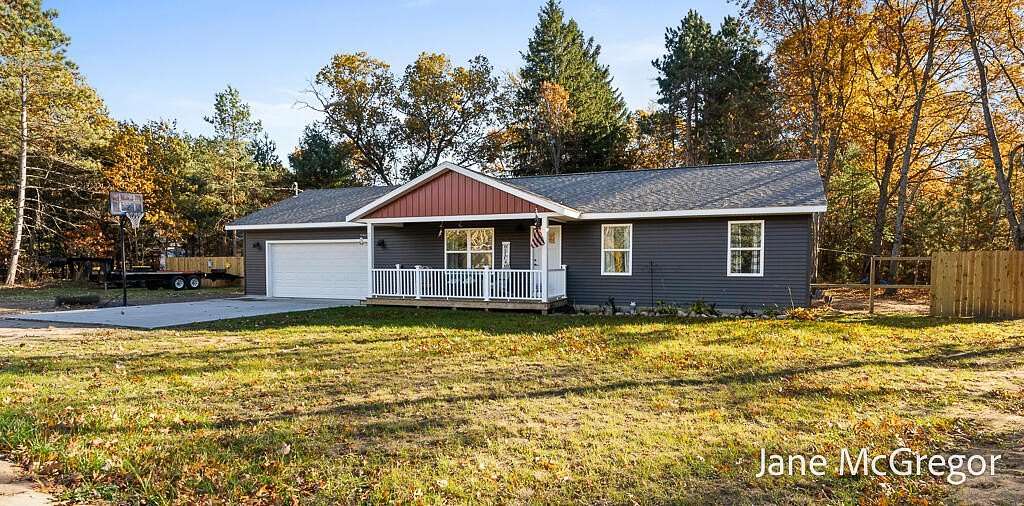 2 Acres of Residential Land with Home for Sale in Twin Lake, Michigan