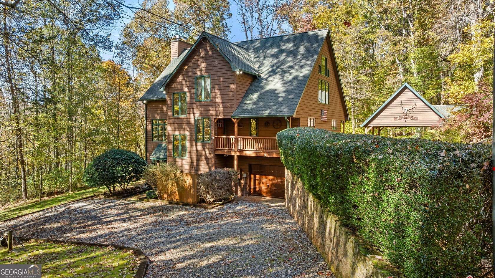 6.55 Acres of Residential Land with Home for Sale in Clarkesville, Georgia