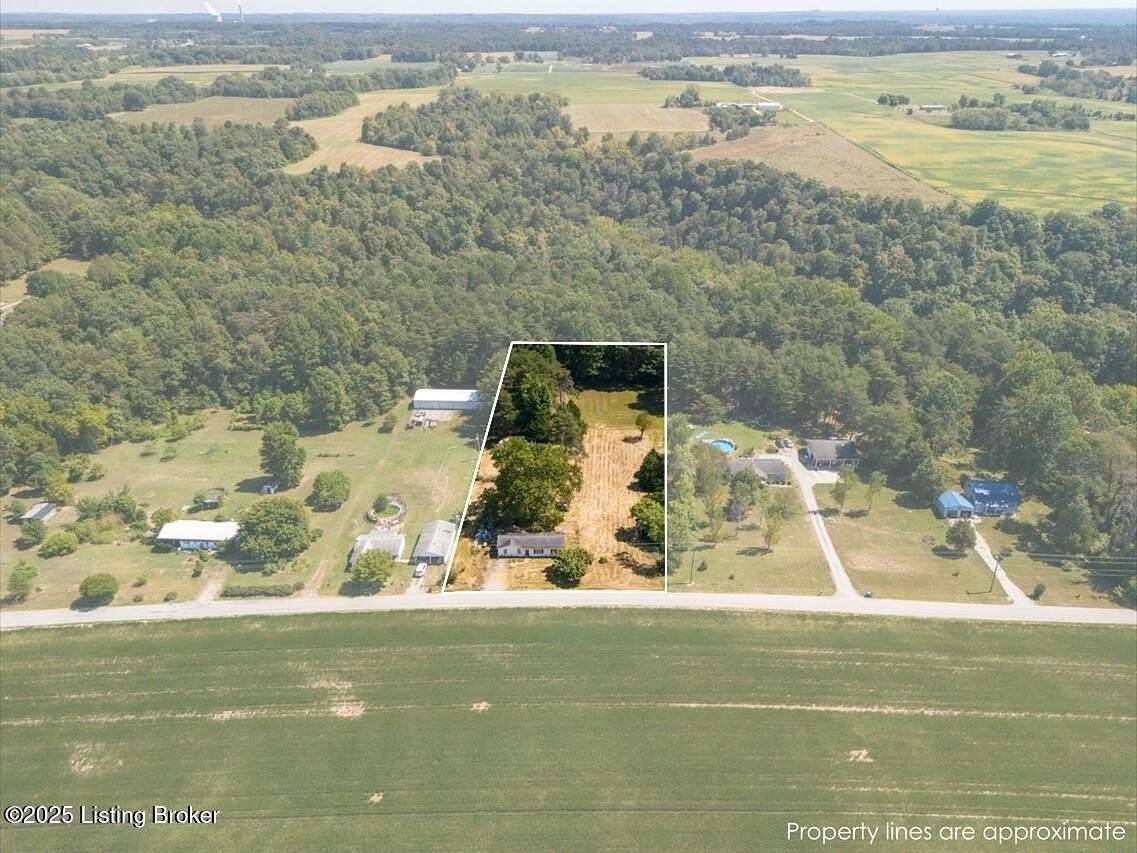 2 Acres of Residential Land with Home for Sale in New Washington, Indiana