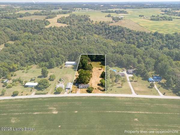 2 Acres of Residential Land with Home for Sale in New Washington, Indiana
