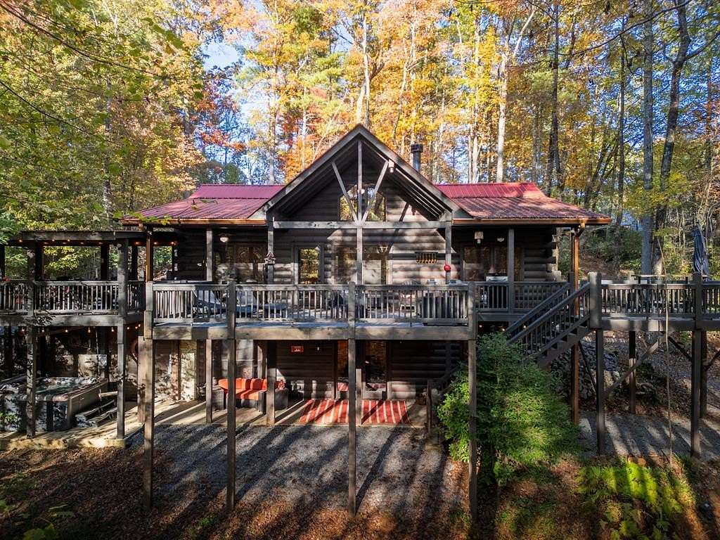 1.9 Acres of Residential Land with Home for Sale in Ellijay, Georgia