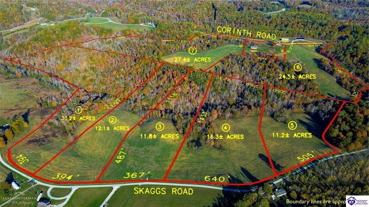 12.1 Acres of Land for Sale in Buffalo, Kentucky