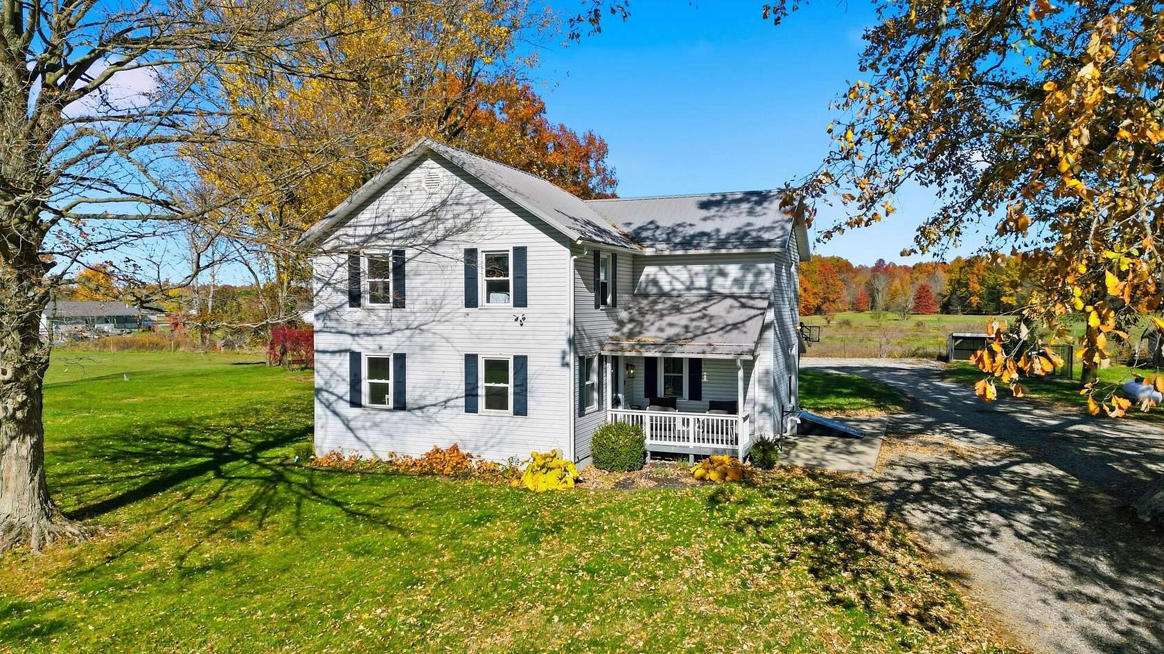 2.35 Acres of Residential Land with Home for Sale in Cardington, Ohio