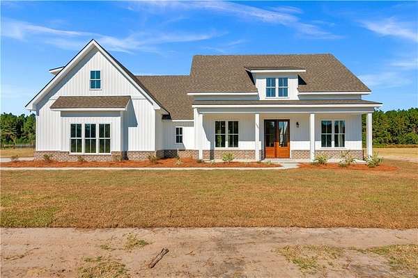 6.33 Acres of Residential Land with Home for Sale in Ludowici, Georgia