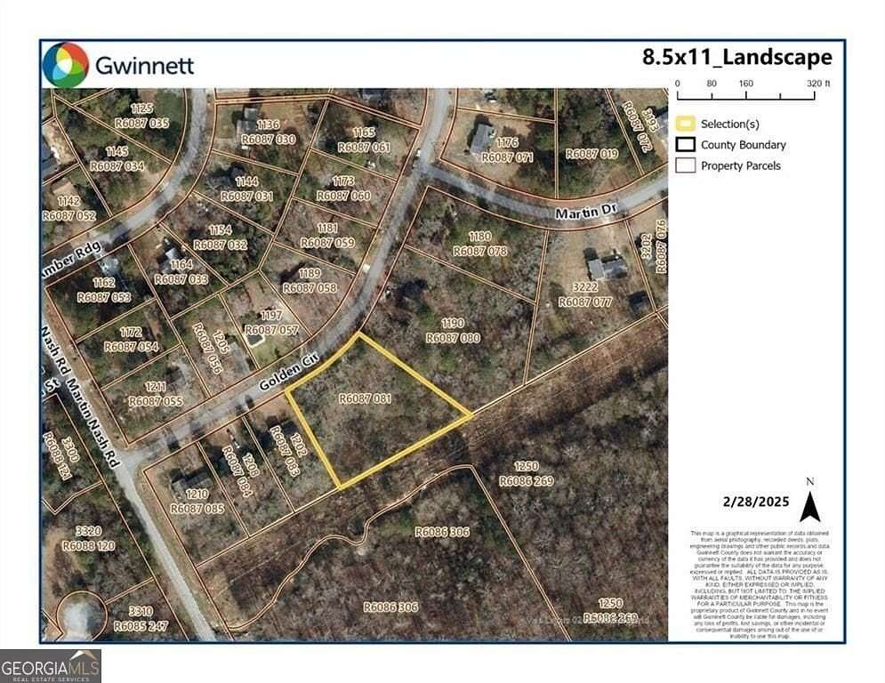 1.3 Acres of Residential Land for Sale in Lilburn, Georgia