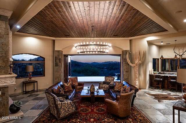 5 Acres of Land with Home for Sale in Carefree, Arizona