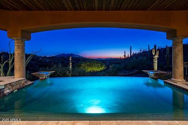 5 Acres of Residential Land with Home for Sale in Carefree, Arizona