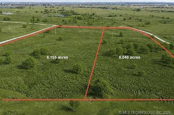 6.16 Acres of Residential Land for Sale in Skiatook, Oklahoma