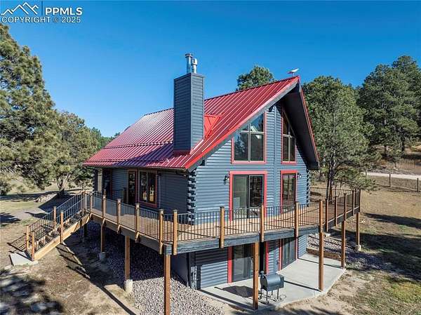 5.22 Acres of Land with Home for Sale in Colorado Springs, Colorado