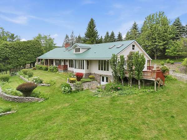 49.8 Acres of Land with Home for Auction in Waymart, Pennsylvania