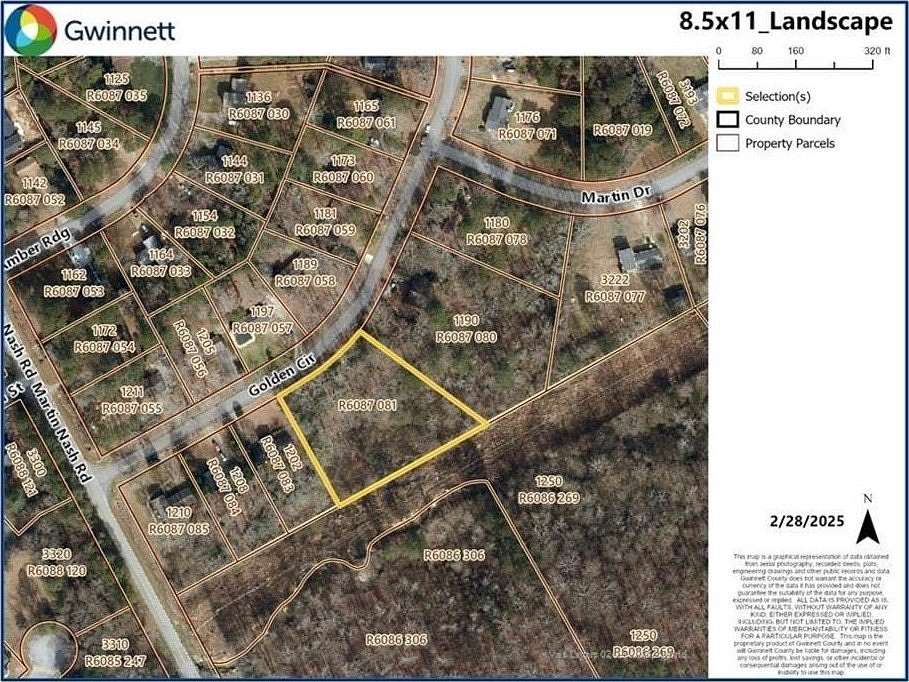 1.3 Acres of Residential Land for Sale in Lilburn, Georgia