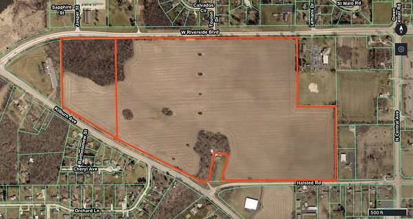 118 Acres of Agricultural Land for Sale in Rockford, Illinois