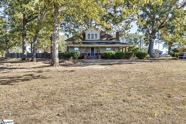 10 Acres of Residential Land with Home for Sale in Piedmont, South Carolina