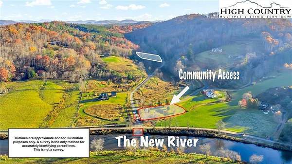 2.43 Acres of Residential Land for Sale in Laurel Springs, North Carolina