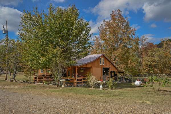 6 Acres of Residential Land with Home for Sale in Oden, Arkansas