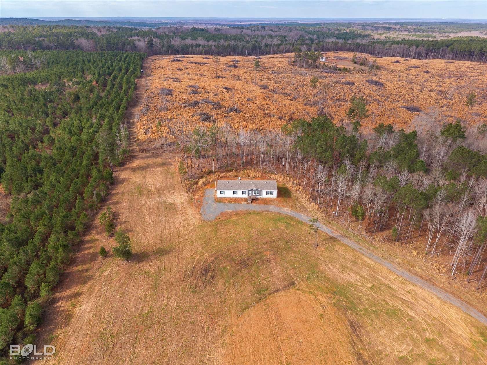 9.8 Acres of Land with Home for Sale in Plain Dealing, Louisiana