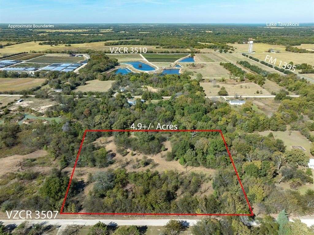 5 Acres of Residential Land for Sale in Wills Point, Texas