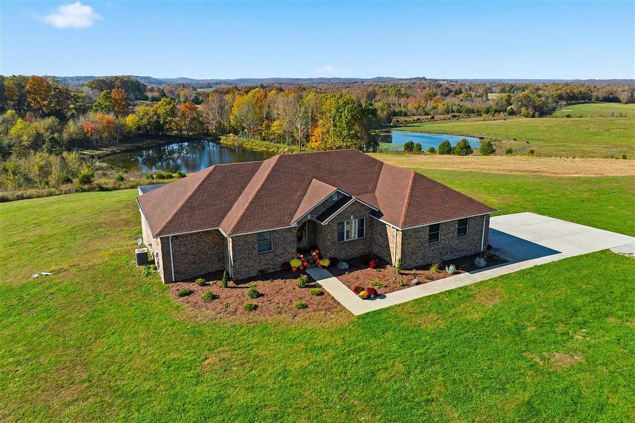 60 Acres of Land with Home for Sale in Morgantown, Kentucky