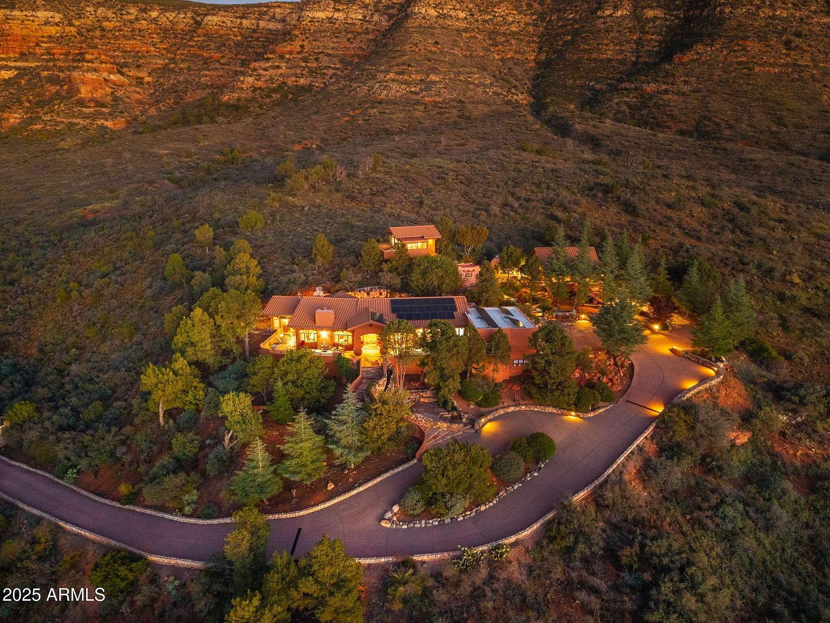 3.79 Acres of Residential Land with Home for Sale in Sedona, Arizona