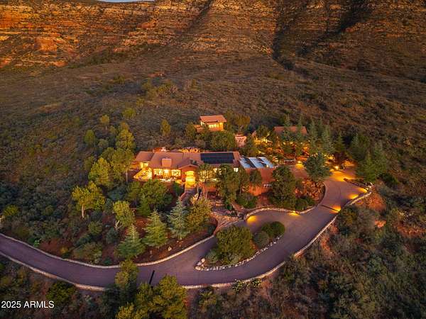 3.79 Acres of Residential Land with Home for Sale in Sedona, Arizona