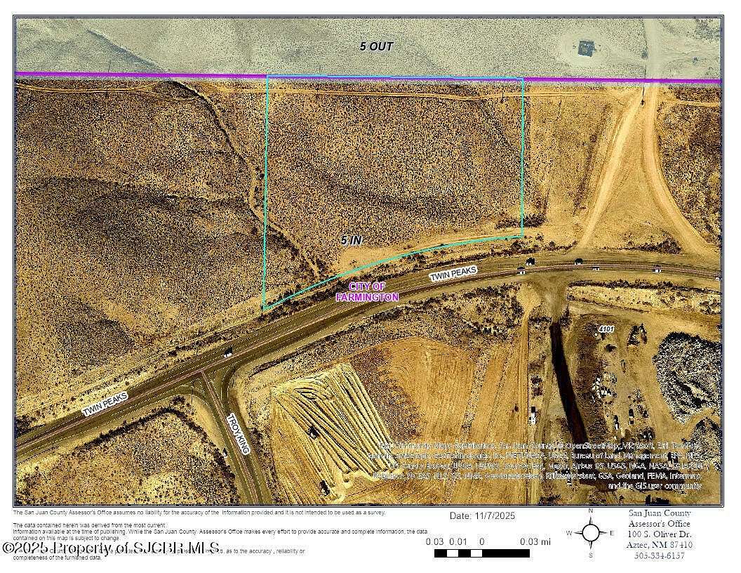 5.59 Acres of Commercial Land for Sale in Farmington, New Mexico