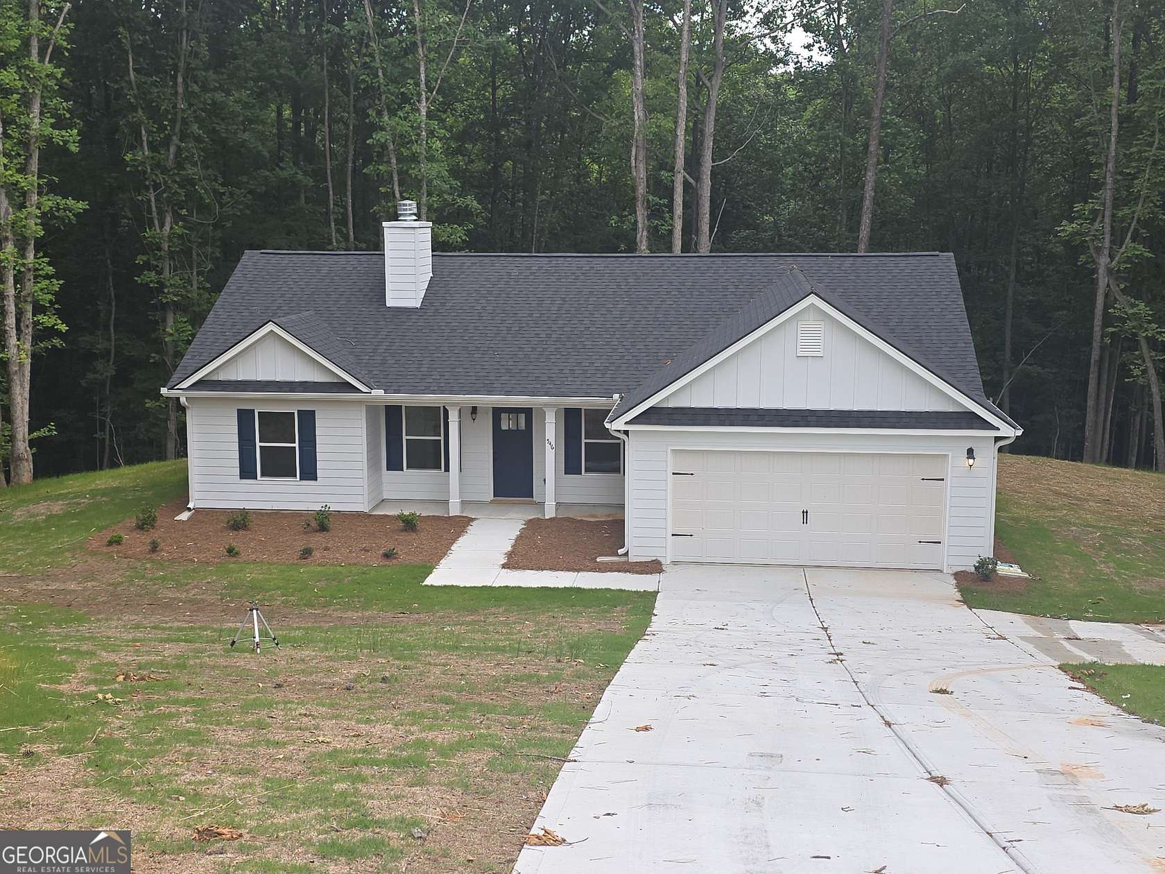 1.84 Acres of Land with Home for Sale in Arnoldsville, Georgia