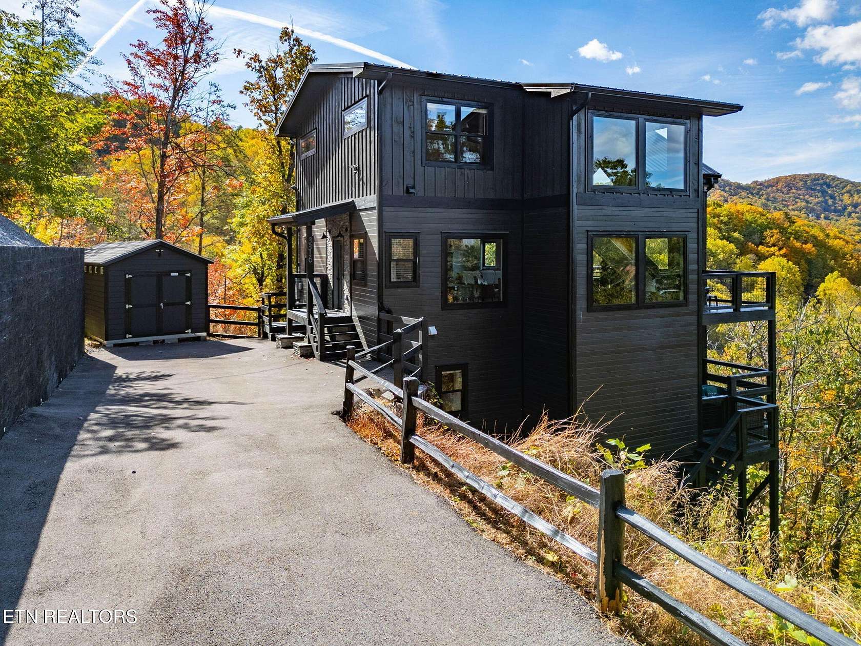 1.62 Acres of Residential Land with Home for Sale in Sevierville, Tennessee