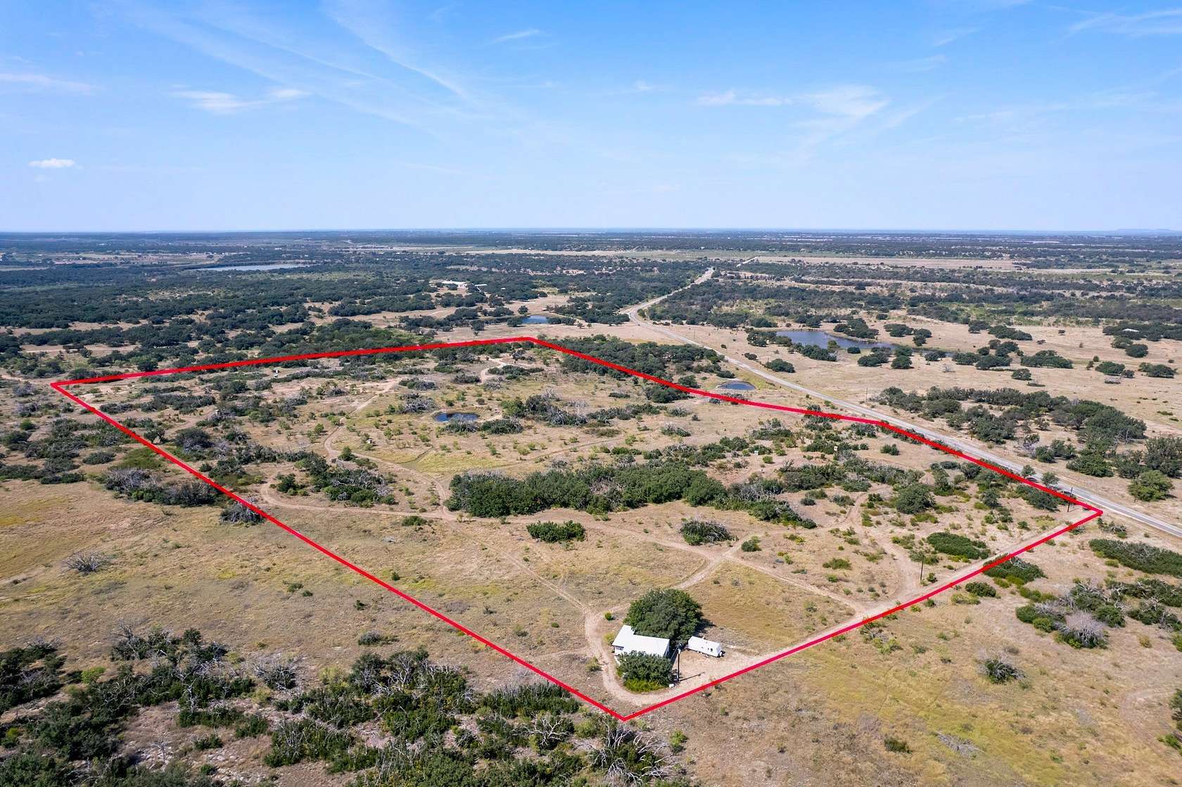 44.9 Acres of Recreational & Residential Land for Sale in Brownwood, Texas