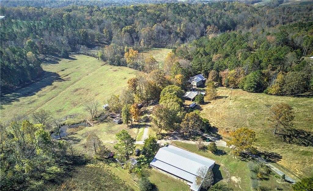 27 Acres of Agricultural Land with Home for Sale in Ranger, Georgia
