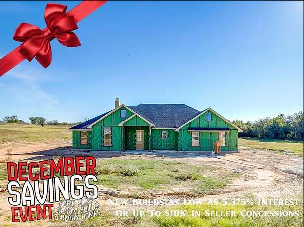 2 Acres of Residential Land with Home for Sale in Poolville, Texas