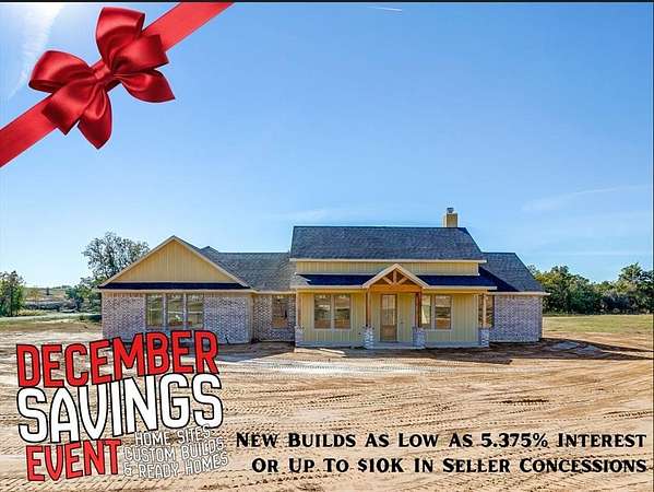 2 Acres of Residential Land with Home for Sale in Poolville, Texas