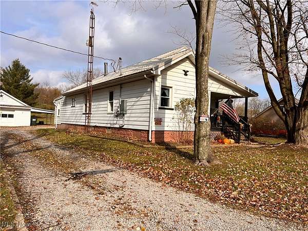 3 Acres of Residential Land with Home for Sale in New Waterford, Ohio