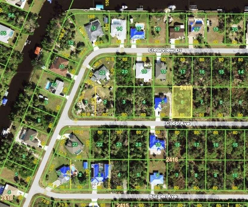 0.23 Acres of Residential Land for Sale in Port Charlotte, Florida