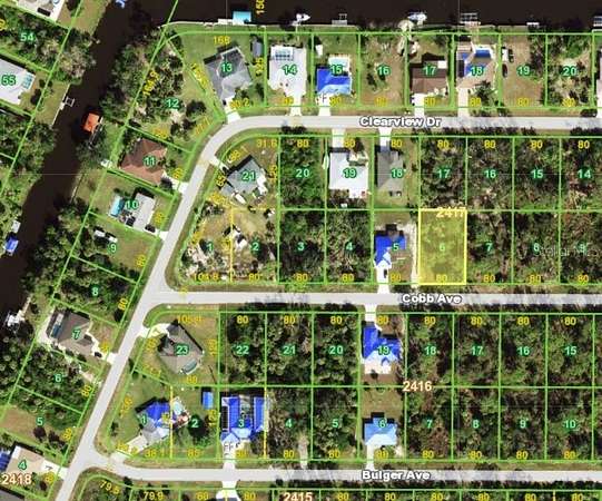 0.23 Acres of Residential Land for Sale in Port Charlotte, Florida
