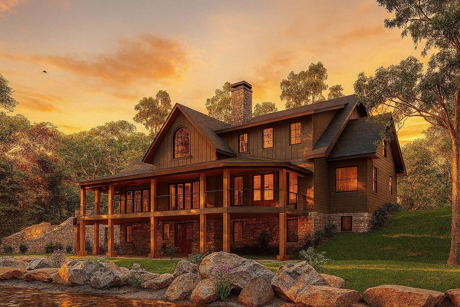 1.64 Acres of Land with Home for Sale in Highlands, North Carolina