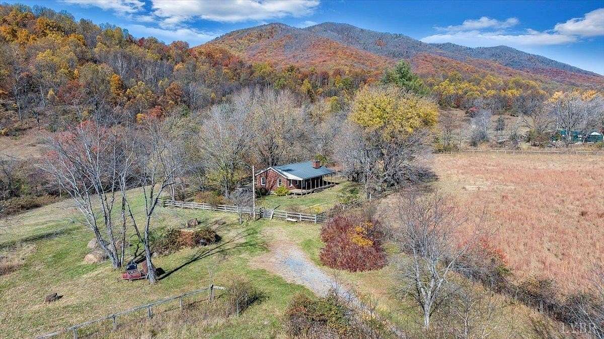 10.9 Acres of Land with Home for Sale in Big Island, Virginia