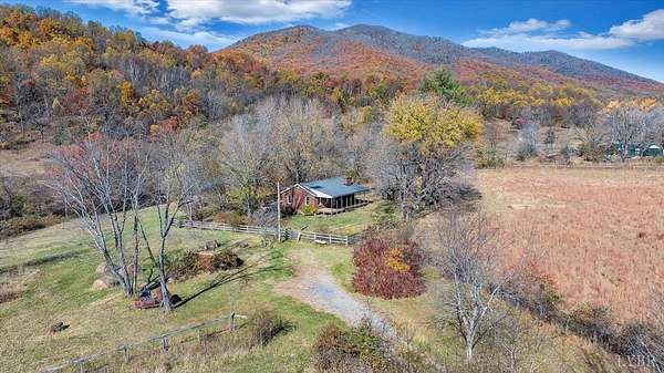 10.9 Acres of Land with Home for Sale in Big Island, Virginia