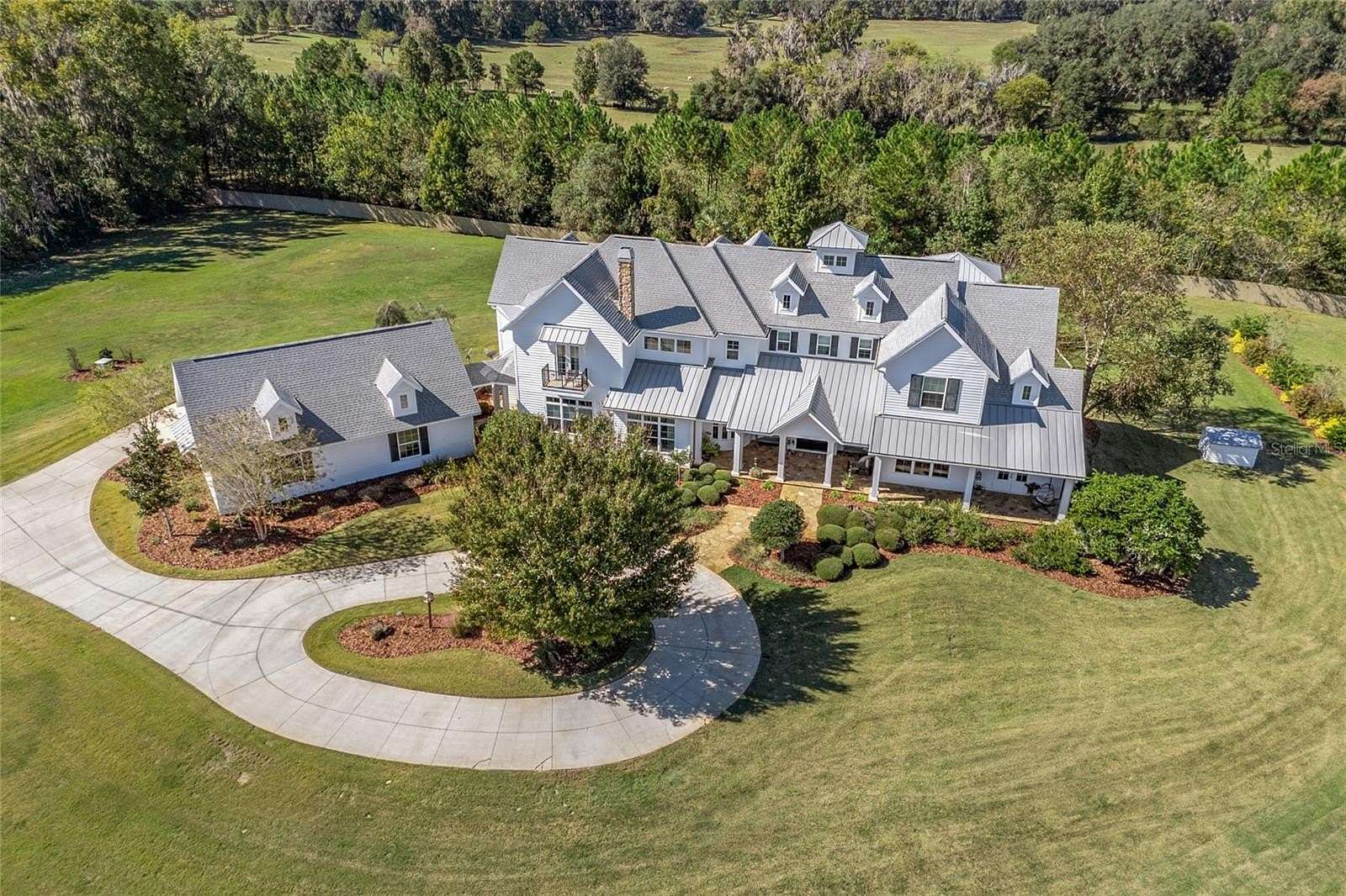 38.9 Acres of Agricultural Land with Home for Sale in Gainesville, Florida