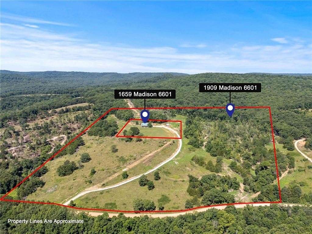 17.9 Acres of Agricultural Land for Sale in Huntsville, Arkansas