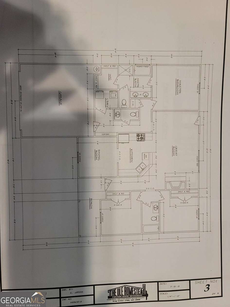 1.72 Acres of Residential Land with Home for Sale in Arnoldsville, Georgia