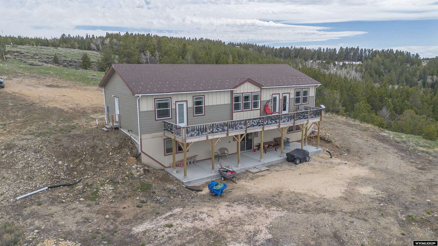 10 Acres of Land with Home for Sale in Casper, Wyoming