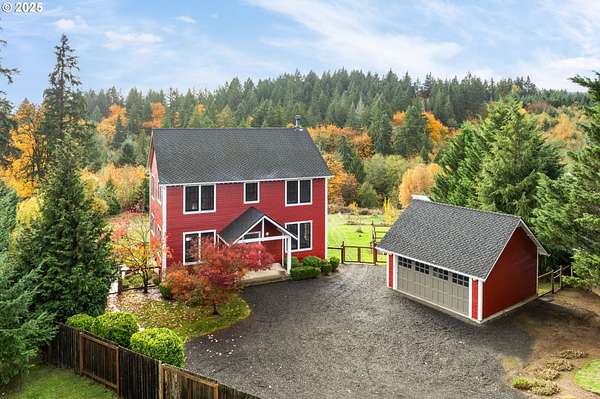 2 Acres of Residential Land with Home for Sale in Warren, Oregon