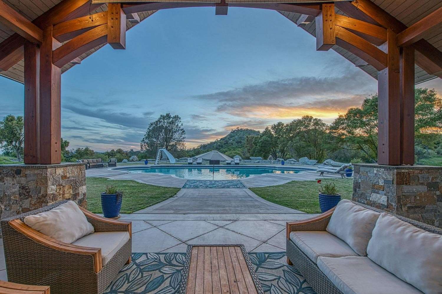 125 Acres of Land with Home for Sale in Auberry, California