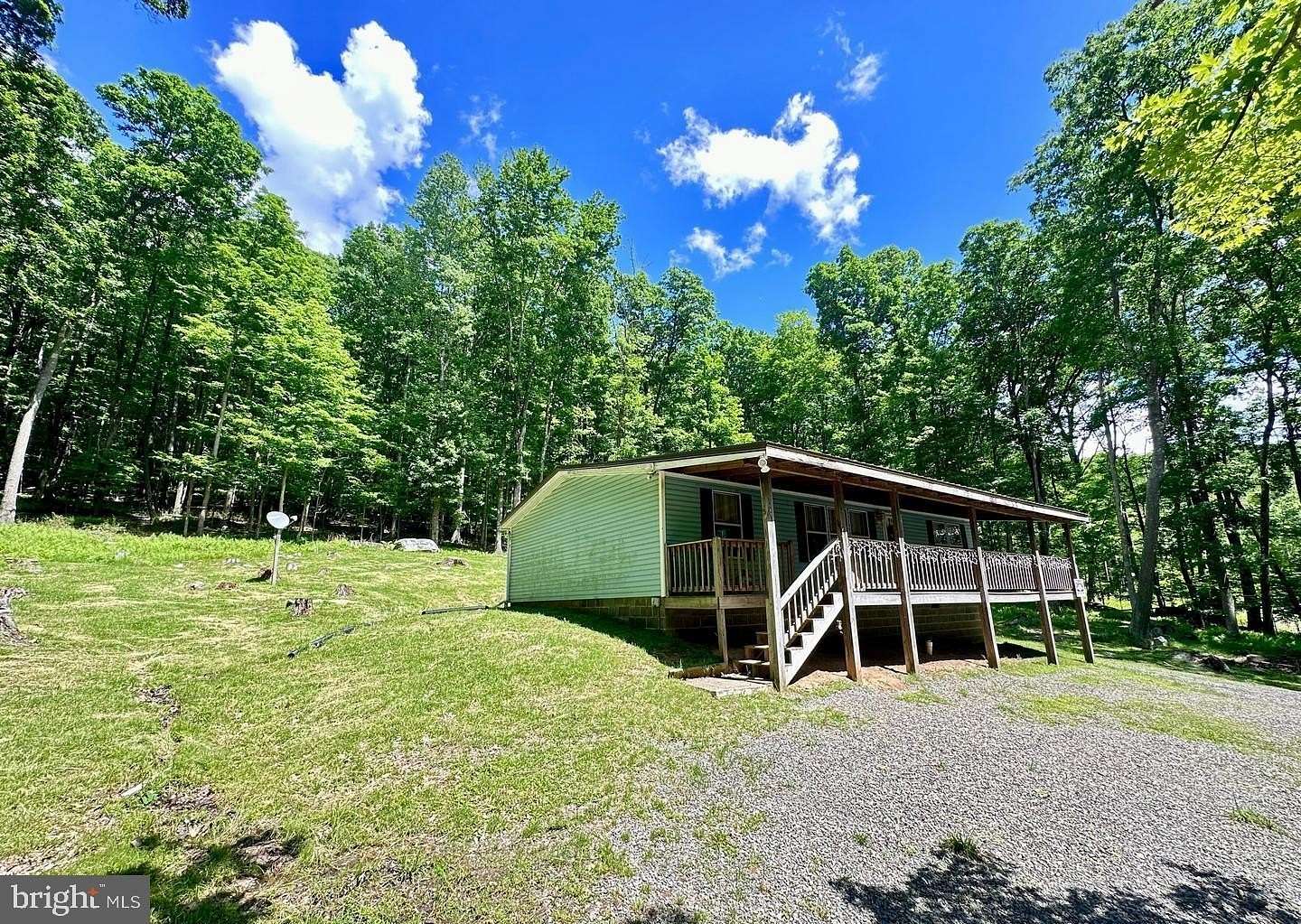 2 Acres of Residential Land with Home for Sale in Oakland, Maryland