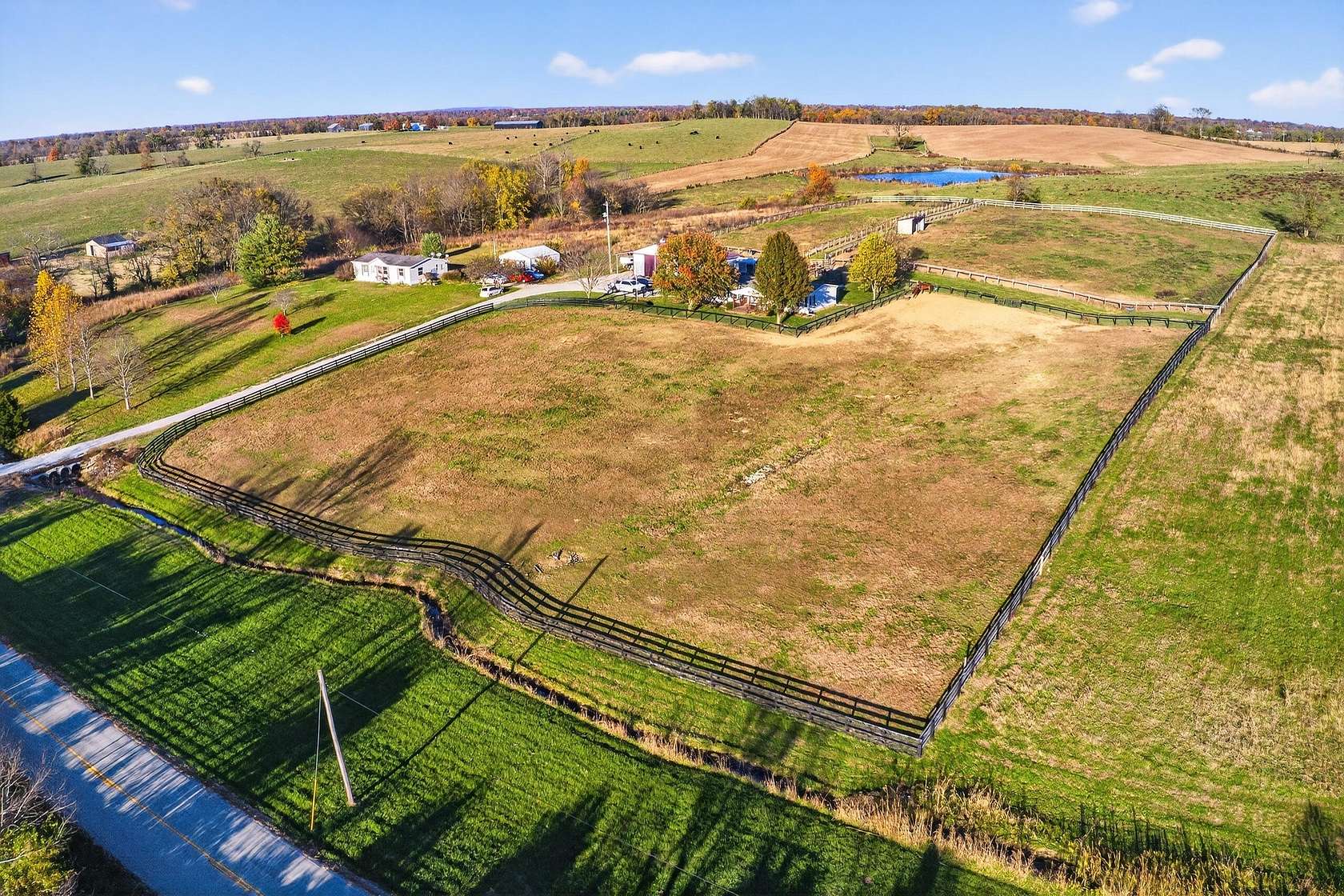 5 Acres of Land with Home for Sale in Bloomfield, Kentucky