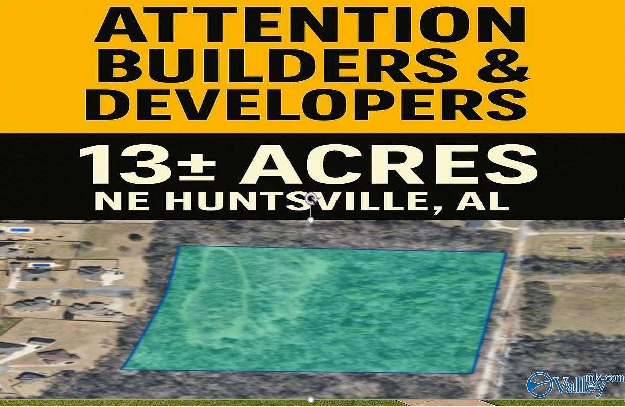 13 Acres of Land for Sale in Huntsville, Alabama