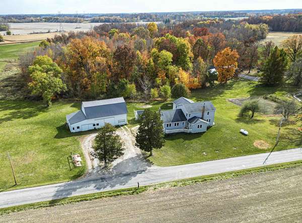2 Acres of Land with Home for Sale in Columbia City, Indiana
