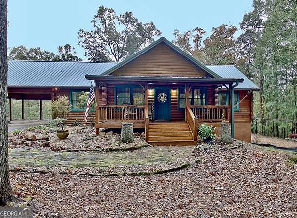 63.4 Acres of Recreational Land with Home for Sale in Woodland, Georgia