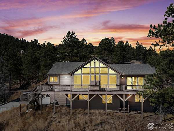 3.6 Acres of Residential Land with Home for Sale in Glen Haven, Colorado