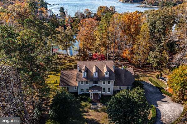 12 Acres of Land with Home for Sale in Weems, Virginia